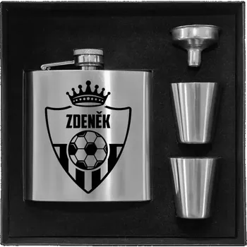 Placatka Placatka v krabičce Fotbalový znak s korunkou