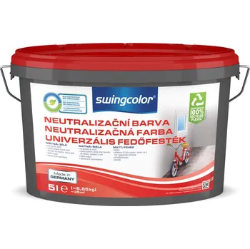 barva na zeď Swingcolor Izolační barva, bílá, 5 l&nbsp;6224 T0005 0