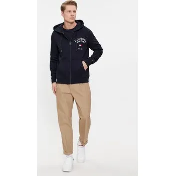 Dámská mikina Tommy Hilfiger Mikina Arched Varsity MW0MW33644 Tmavomodrá Regular Fit S