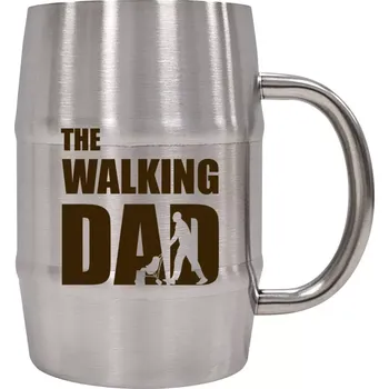 Sklenice Nerezový chladicí půllitr The Walking Dad