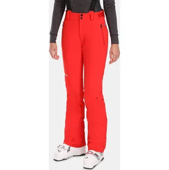 Snowboardové kalhoty Dámské lyžařské kalhoty Kilpi DAMPEZZO-W Barva: RED, Velikost: 36