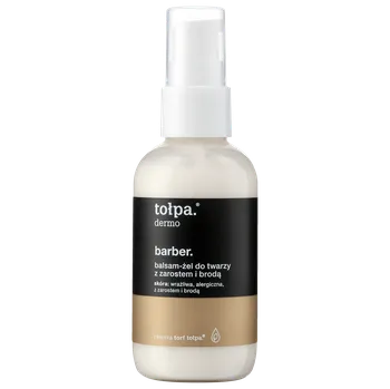 Péče o vousy Tołpa Dermo Barber balzám-gel na obličej s vousy, 75 ml