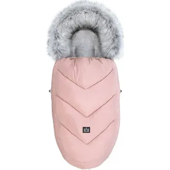 Fusak Little Elite Zimní fusak Prime Classic PUDROVĚ RŮŽOVÝ