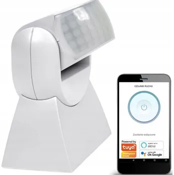 Pohybové čidlo PIR čidlo ST15W nástěnné, krytí IP65, doplňkové ovládání wifi-Tuya