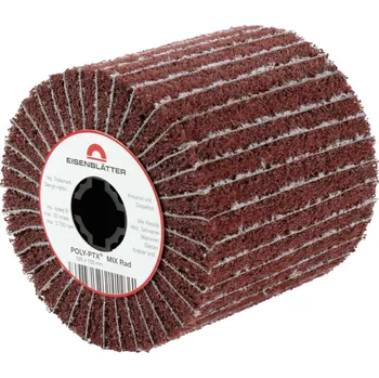 Brusný kotouč Eisenblaetter 44181A | Kombinovaný brusný lamelový válec 105 x 100 mm, K 180, POLY-PTX MIX