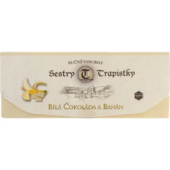 Čokoláda Čokoláda bílá a banán 100 g