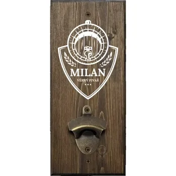 Otvírák Nástěnný otvírák Věrný pivař se jménem