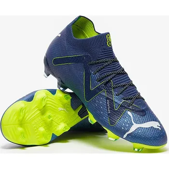Fotbal Kopačky Puma Future Ultimate FG/AG modrá/zelená