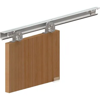 Nábytkové kování Jupiter Sada pro posuvné dveře, 1500 mm, stříbrná 213-005