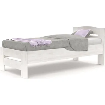 Postel Laminová postel CAROL 90×200 Barevné DBI - DUB BÍLÝ