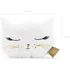 Dekorativní polštářek PartyDeco MA6 42 x 32 cm bílý/kočka