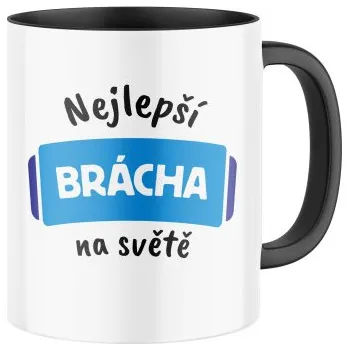 Keramický hrnek s potiskem Nejlepší brácha na světě