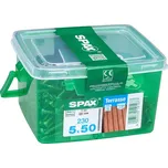 Spax Terasový vrut T-Star plus, ø 5 × 50 mm, TX 25, válcová hlava, 230 ks 4507000500509