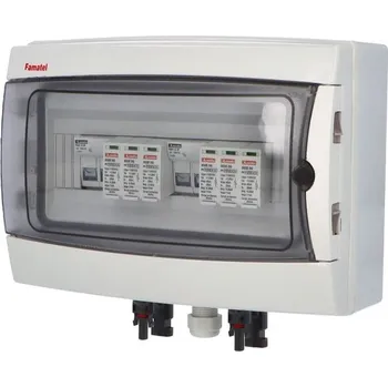 modulární přístroj a rozvaděč FAMATEL Skříň rozvodná pro fotovoltaiku fr39121-DC-0-2-2 fr014L