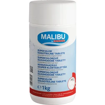 Bazénová chemie Malibu Bazénová chemie chlorové tablety, 1 kg, tableta: 200 g 14164