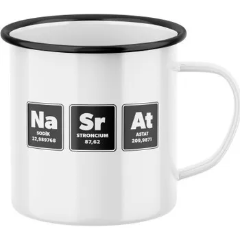 Plecháček s potiskem Na Sr At