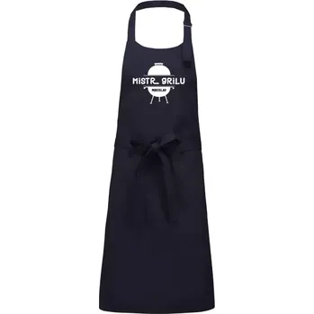 Kuchyňská zástěra Zástěra Kariban Classic Mistr grilu + jméno