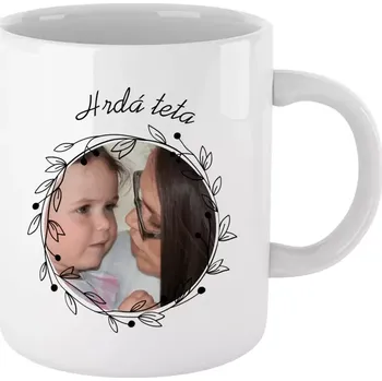 Hrnek 330 ml - bílý Hrdá teta