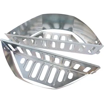 Příslušenství pro gril Kingstone Odkládací koš na uhlí, 2 ks, 36 × 12,5 × 9 cm 327