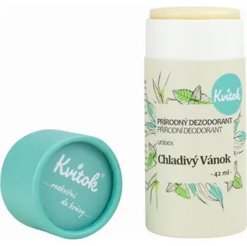 Kvitok Tuhý deodorant Chladivý vánek (42 ml) - účinný až 24 hodin