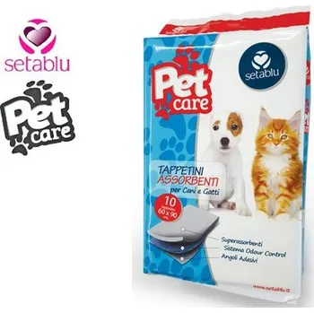SETABLU PET CARE Podložka absorpční psy-kočky 60x90•10ks