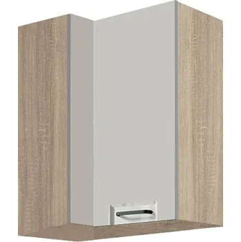 Kuchyňská skříňka Fadome Horní rohová kuchyňská skříňka Annabel 45G, pravá Zvolte korpus: Dub sonoma