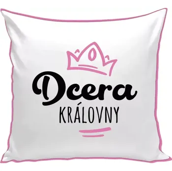 Polštář Polštář barevný 32x32 cm Dcera královny