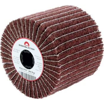 Brusný kotouč Eisenblaetter 44181 | Kombinovaný brusný lamelový válec 115 x 100 mm, K 180, POLY-PTX MIX