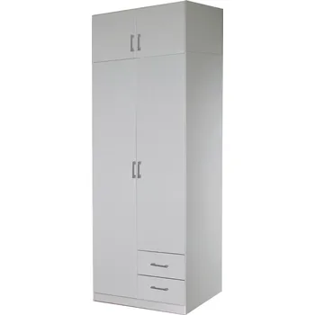 Šatní skříň Idea nábytek Skříň ESO 2dveřová 21521 bílá