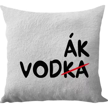 Polštář Polštář bílý 40x40 cm - dlouhý chlup Vodák