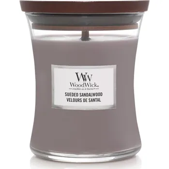Svíčka WoodWick Sueded Sandalwood