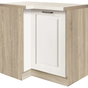 Kuchyňská skříňka Fadome Dolní rohová kuchyňská skříňka Smart 14D, pravá Zvolte korpus: Dub sonoma