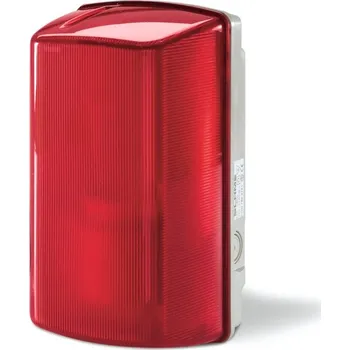 SCAME Sví. MIZAR 60W E27 červená IP55 786.2761