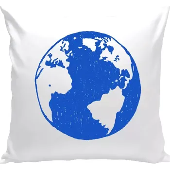 Polštář Polštář bílý 40x40 cm Země