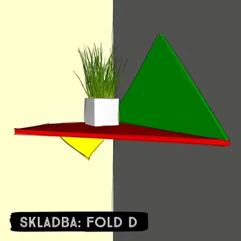 police police Fold Velikost: Large 800, Deska police: dub Hamilton přírodní, Skladba: Fold D