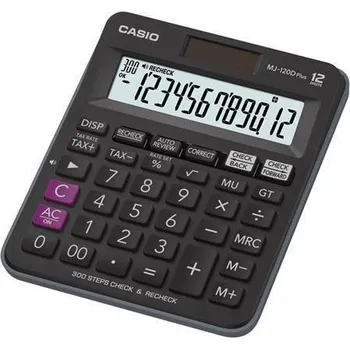 Kancelářská technika Casio Kalkulačka, stolní, 12místný displej, CASIO MJ-120D PLUS 16679