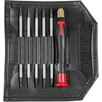 Sada nářadí Wisent Sada pro jemnou mechaniku, nástrojová ocel, 6 ks 6389