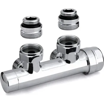 Instalatérský materiál Termostatický ventil H, G1/2 × G 3/4, mosaz, chrom TERMOSTATICKÝ VENTIL CHROM