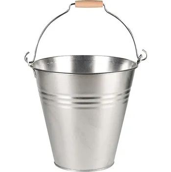 Květináč A.H.G. Nádoba na rostliny, ø 26,5 cm, 27,5 cm, kov, stříbrná 2-03122