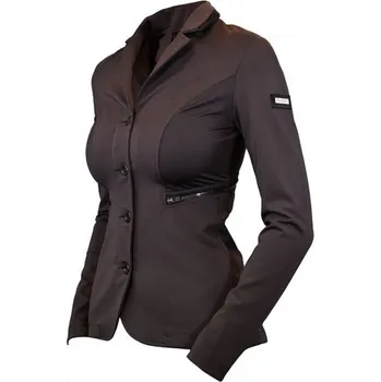 Jezdecké sako EQUESTRIAN STOCKHOLM Sako Competition Moonless Night Equestrian Stockholm, dámské, hnědé L