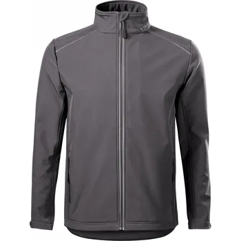 Pánská softshellová bunda Pánská Softshellová bunda Valley, Barva látky šedá, Střih Pánsky/UNISEX, Velikost M