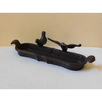 pítko pro ptáky LITINOVÉ PÍTKO A KOUPADLO PRO PTÁČKY