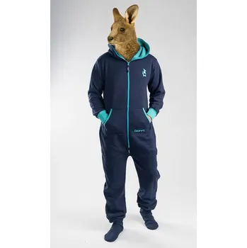 Dámský overall Dupačky navy mint XS - modrá