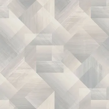 Tapeta Šedo-béžová vliesová geometrická tapeta na zeď, UR3223, Universe 4, Grandeco