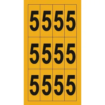 Arch 5, fólie, 12 ks na archu, 22 × 57 mm