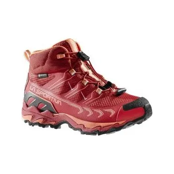 Dětská treková obuv La Sportiva Ultra Raptor II Mid JR GTX Velvet/Flamingo červená 32 EU