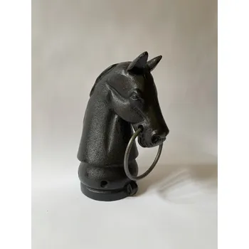 LITINOVÁ HLAVA KONĚ - ČERNÉ PROVEDENÍ