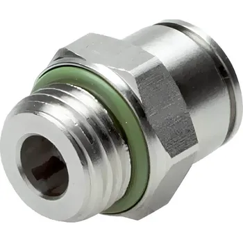 Příslušenství k čerpadlu KNOCKS FLUID Technik Přímé nerezové šroubení 10 - G3/8"