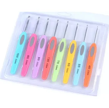 Sada háčků s ručkou 8 ks (Sada háčků s ručkou 8 ks)