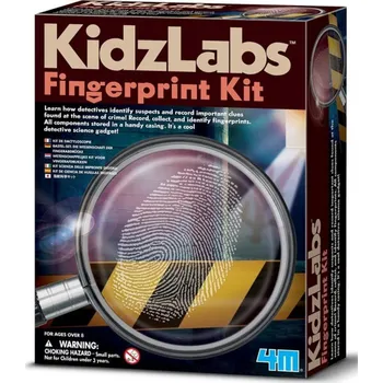 Výuková hračka 4M KidzLabs Detektivní sada otisků prstů